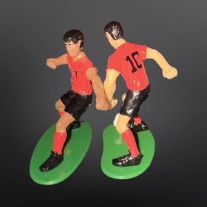 (2) 2020 Deco Pac Soccer Football Players Cake Toppers B23